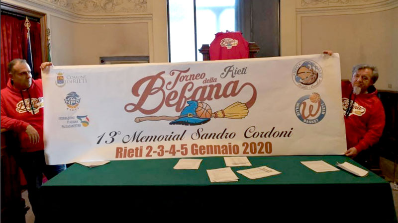 Torneo Befana Rieti 2020